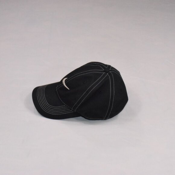 Vintage Nike Golf Tiger Baseball Hat Black Dad Cap Mens Adjustable Strap Swoosh - Picture 2 of 5